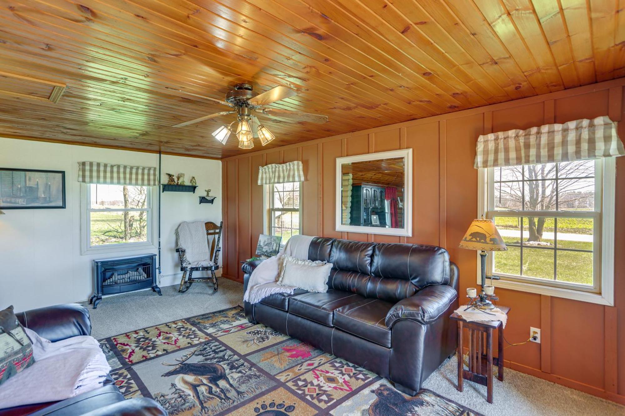 Quiet Shiloh Retreat With Spacious Yard And Fireplace! Екстериор снимка