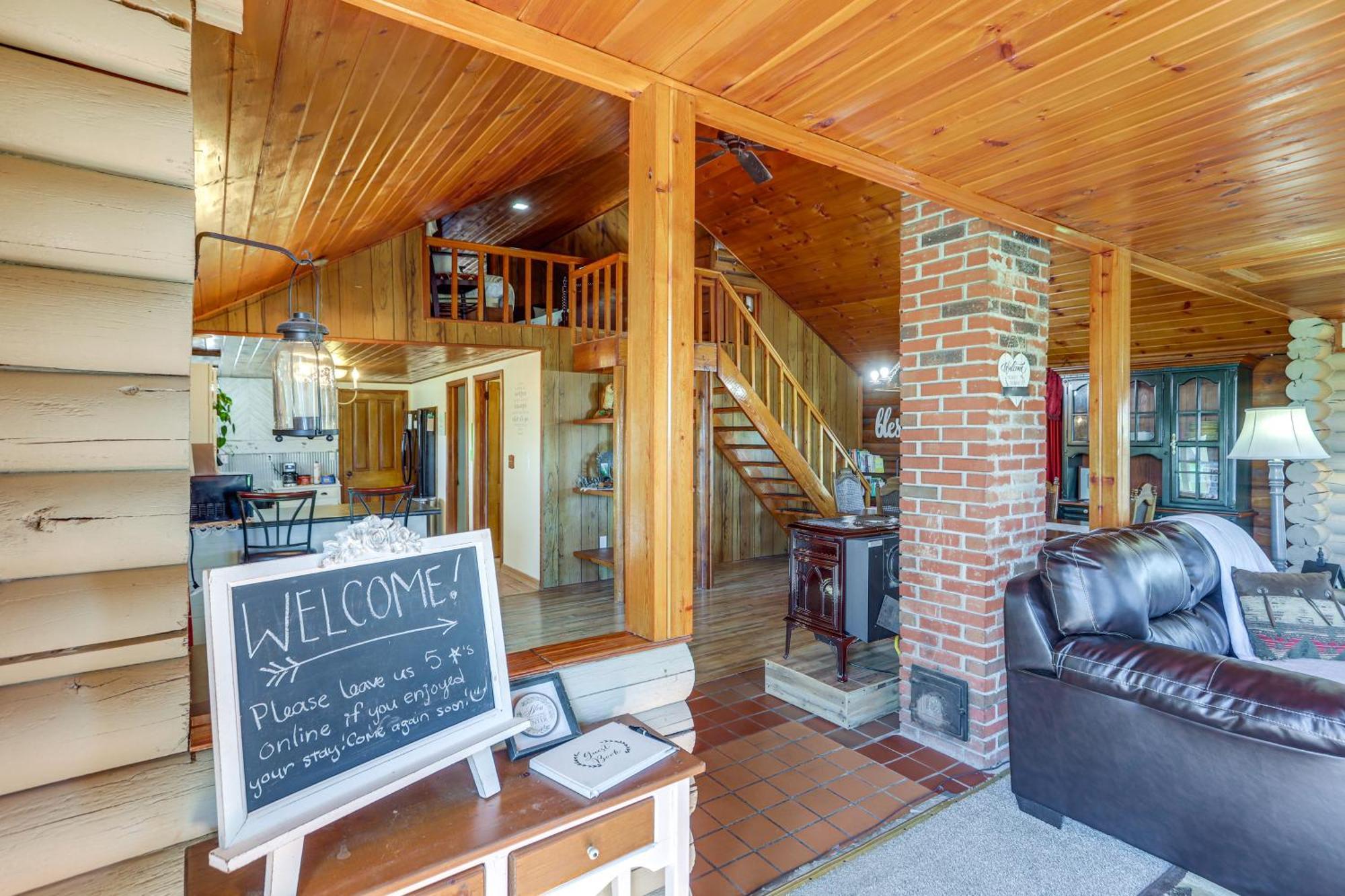 Quiet Shiloh Retreat With Spacious Yard And Fireplace! Екстериор снимка