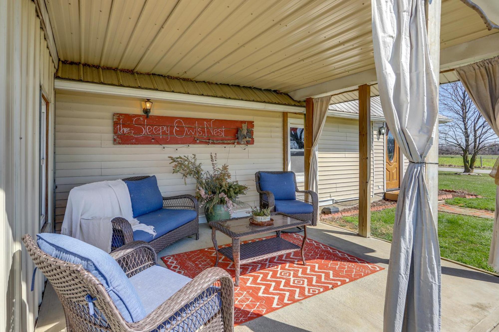 Quiet Shiloh Retreat With Spacious Yard And Fireplace! Екстериор снимка