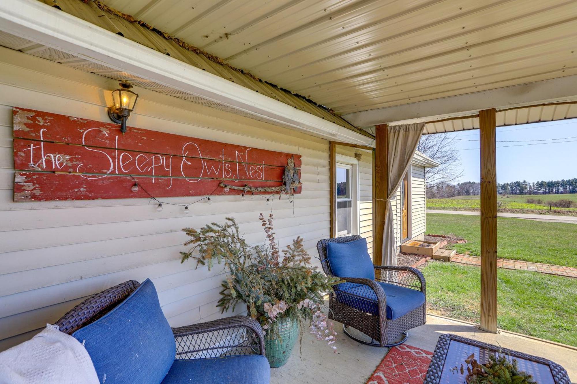 Quiet Shiloh Retreat With Spacious Yard And Fireplace! Екстериор снимка