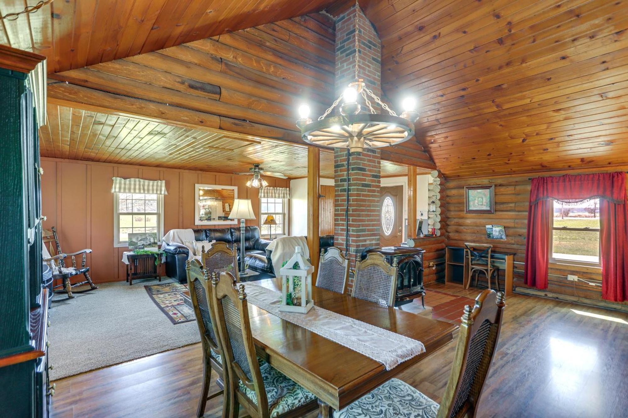 Quiet Shiloh Retreat With Spacious Yard And Fireplace! Екстериор снимка